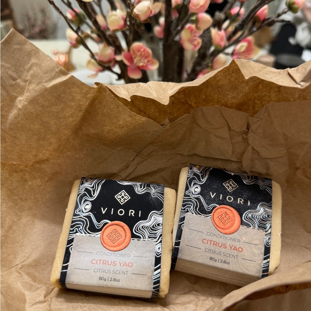 Viori Citrus Yao Conditioner Bar Duo